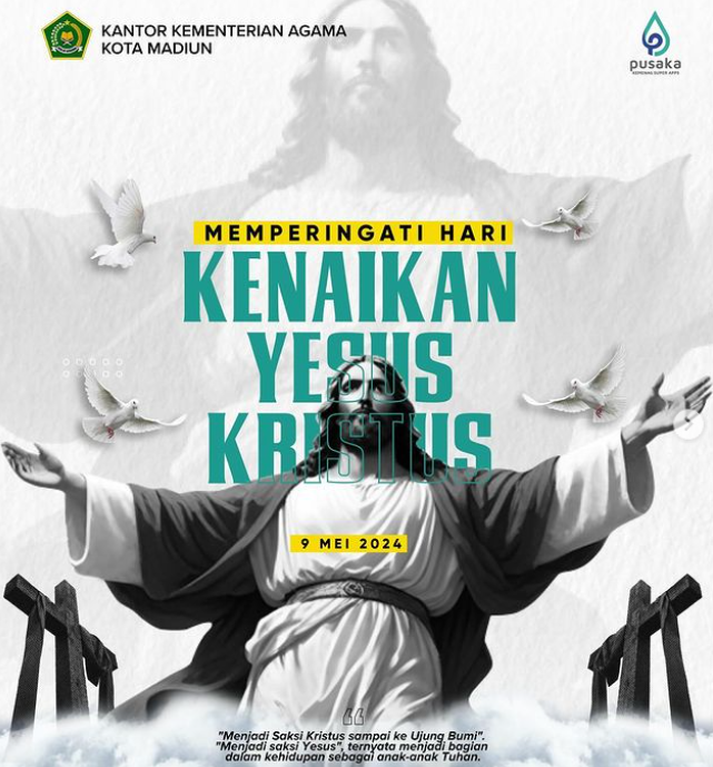 Selamat Memperingati Kenaikan Yesus Kristus