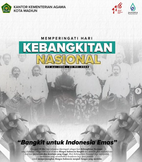 Selamat Memperingati Hari Kebangkitan Nasional 