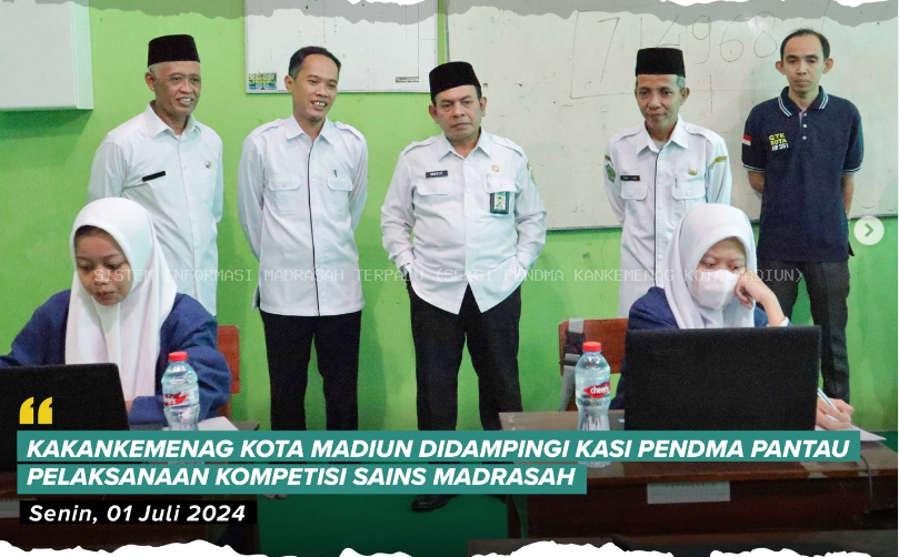 Monitoring KSM Tingkat MA / Sederajat 